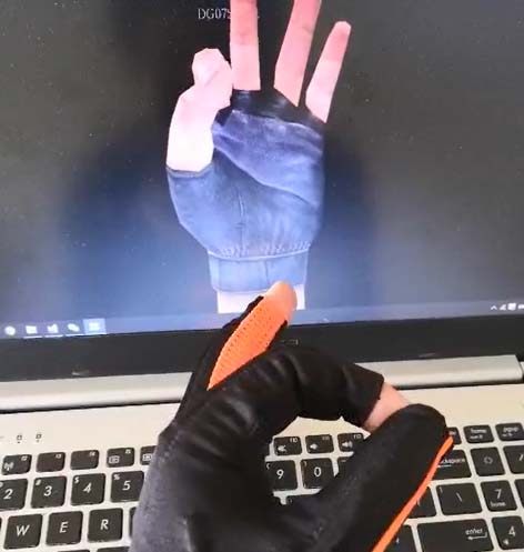 WonGlove7力（lì）反饋數據手套